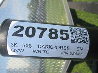 2027 Darkhorse 5x8  Enclosed Cargo DHW5X8SA30