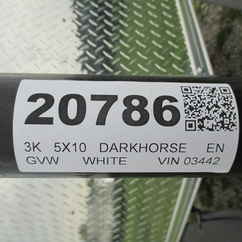 2027 Darkhorse 5x10  Enclosed Cargo DHW5X10SA30