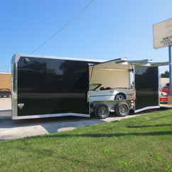 2027 EZ Hauler 8.5x24  Enclosed Car Hauler EZEC8.5X24CH-IF
