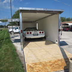 2027 EZ Hauler 8.5x24  Enclosed Car Hauler EZEC8.5X24CH-IF
