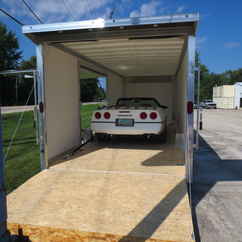2027 EZ Hauler 8.5x24  Enclosed Car Hauler EZEC8.5X24CH-IF