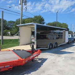 2027 EZ Hauler 8.5x24  Enclosed Car Hauler EZEC8.5X24CH-IF