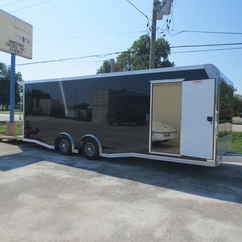 2027 EZ Hauler 8.5x24  Enclosed Car Hauler EZEC8.5X24CH-IF
