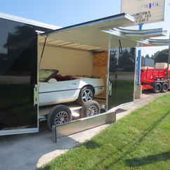 2027 EZ Hauler 8.5x24  Enclosed Car Hauler EZEC8.5X24CH-IF
