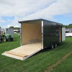 2027 Legend 8x16  Enclosed Car Hauler 8X19FTVTA35