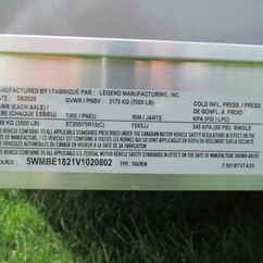 2027 Legend 7.5x16  Enclosed Cargo 7.5X18TVTA35