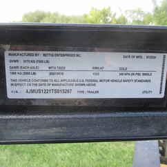 2026 Rettig 76x12 Retco Utility