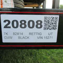 2026 Rettig 82x14 Retco Utility