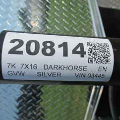 2027 Darkhorse 7x16  Enclosed Cargo DHW7X16TA35