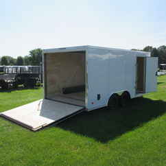 2027 Darkhorse 8.5x16  Enclosed Car Hauler DHW8.5X16TA35