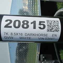 2027 Darkhorse 8.5x16  Enclosed Car Hauler DHW8.5X16TA35