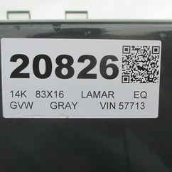 2027 Lamar 83x16  Equipment H6831627