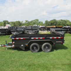 2027 PJ Trailer 72x12 D3 Dump D3J1252BSSK-RA01