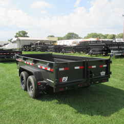 2027 PJ Trailer 72x12 D3 Dump D3J1252BSSK-RA01