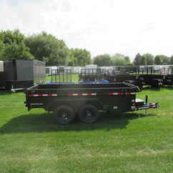 2027 PJ Trailer 72x12 D3 Dump D3J1252BSSK-RA01