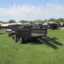 2027 PJ Trailer 83x14 DT Dump DT1J1492BSSK-VYGR