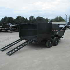 2027 PJ Trailer 83x14 DT Dump DT1J1492BSSK-SW04-VYGR