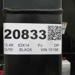 2027 PJ Trailer 83x14 DT Dump DT1J1492BSSK-SW04-VYGR