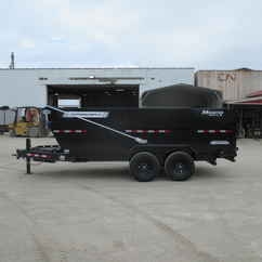 2027 PJ Trailer 83x16 DT Dump DT1J1692BSSK-SW04-VYGR