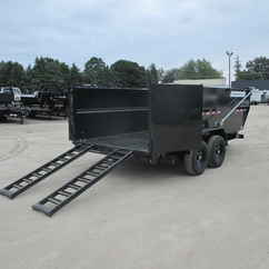 2027 PJ Trailer 83x16 DT Dump DT1J1692BSSK-SW04-VYGR