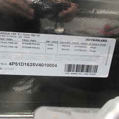 2027 PJ Trailer 83x16 DT Dump DT1J1692BSSK-SW04-VYGR