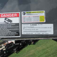 2027 Lamar 83x14  Dump DL831427