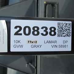 2027 Lamar 77x12  Dump DM771225