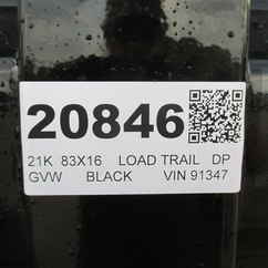 2027 Load Trail 83x16  Dump DL8316073