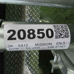 2027 Mission 5x12  Enclosed Snowmobile MFS60X12CROSSOVER