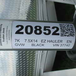 2027 EZ Hauler 7.5x14  Enclosed Cargo EZEC7.5X14-UTV