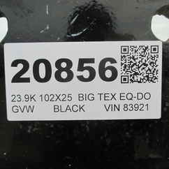 2027 Big Tex 102x25  Equipment Deckover 22PH-20BK+5MR