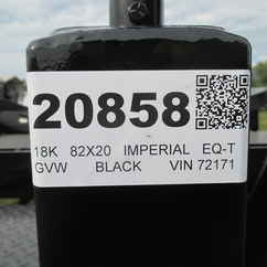 2026 Imperial 82x20  Equipment Tilt SW-18L-20
