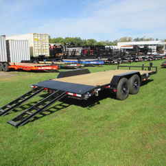 2027 PJ Trailer 83x18 CE Car Hauler CEJ1852BSNK