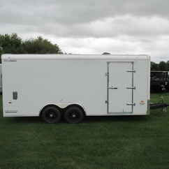 2027 Haul-About 8.5x18  Enclosed Car Hauler LPD8518TA3
