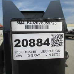 2027 Liberty 102x40  Gooseneck LF16K102X35+5B12GN