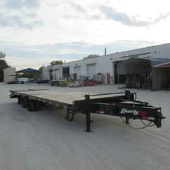 2027 Liberty 102x30  Equipment Deckover LF22K102X25+5B12BPPF PINTLE