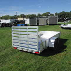 2027 Aluma 63x10  Aluminum Single Axle Utility 6310ESA-S-TG