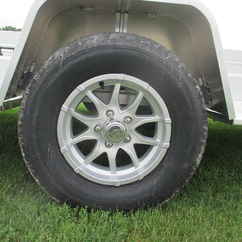 2027 Aluma 77.5x14  Aluminum Single Axle Utility 7814S-TG-TR