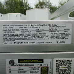 2027 Aluma 77.5x14  Aluminum Single Axle Utility 7814S-TG-TR