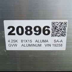 2027 Aluma 81x15  Aluminum Single Axle Utility 8115H-S-EL-R-BT-SR
