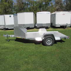 2027 Aluma 78x11.5  Aluminum Single Axle Utility MC210S-R-RTD