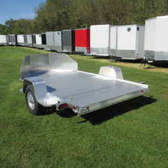 2027 Aluma 78x11.5  Aluminum Single Axle Utility MC210S-R-RTD