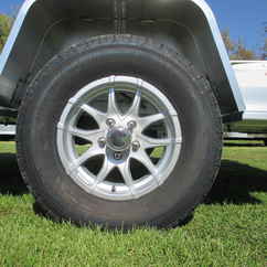 2027 Aluma 78x11.5  Aluminum Single Axle Utility MC210S-R-RTD