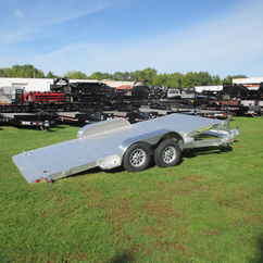 2027 Aluma 82x16  Car Hauler 8216TILT-TA-EL-RTD