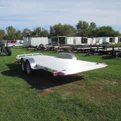 2027 Aluma 82x18  Car Hauler 8218H-TILT-TA-EL-RTD