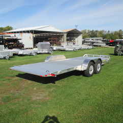 2027 Aluma 82x18  Car Hauler 8218H-TILT-TA-EL-RTD