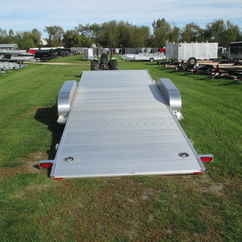 2027 Aluma 82x18  Car Hauler 8218H-TILT-TA-EL-RTD