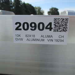 2027 Aluma 82x18  Car Hauler 8218H-TILT-TA-EL-RTD
