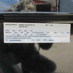 2027 Diamond T 102x20  Equipment Deckover 10220DO160