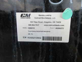 NEW CM 8.5 x 97 SS Flatbed Truck Bed